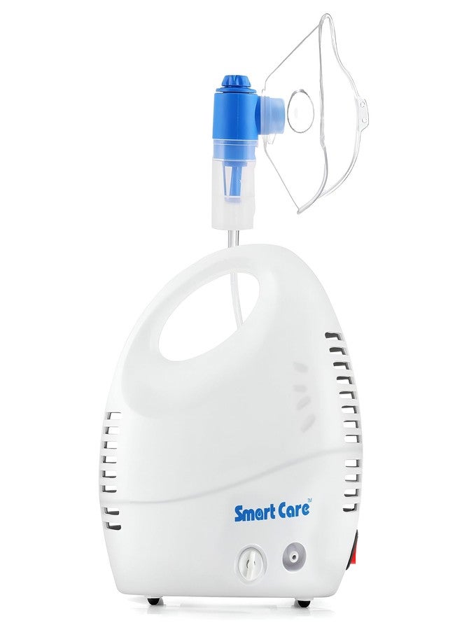 SMARTCARE Nebulizer NB03 - Compact, Portable, and Easy-to-Use Nebulizer for Quick Relief from Breathing Difficulties with Powerful Performance, High Medication Capacity, and One-Button Operation - Image 1
