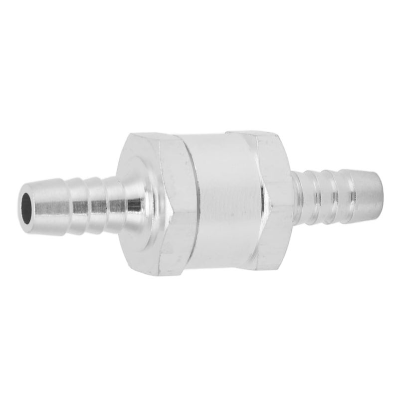 Aluminum Alloy Non Return Check Valve 8mm for Fuel Gasoline Oil Petrol Water - Image 3