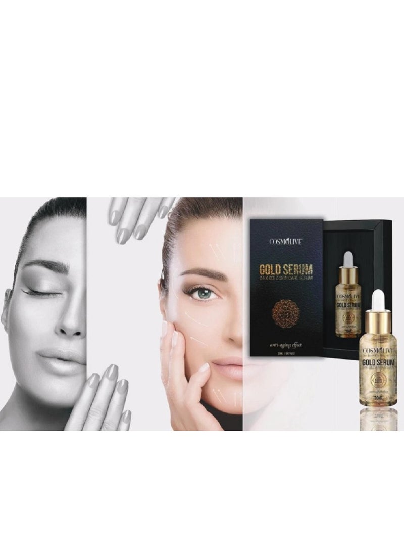COSMOLIVE Gold Serum 24K Gold Drop 20 ml  - Image 1
