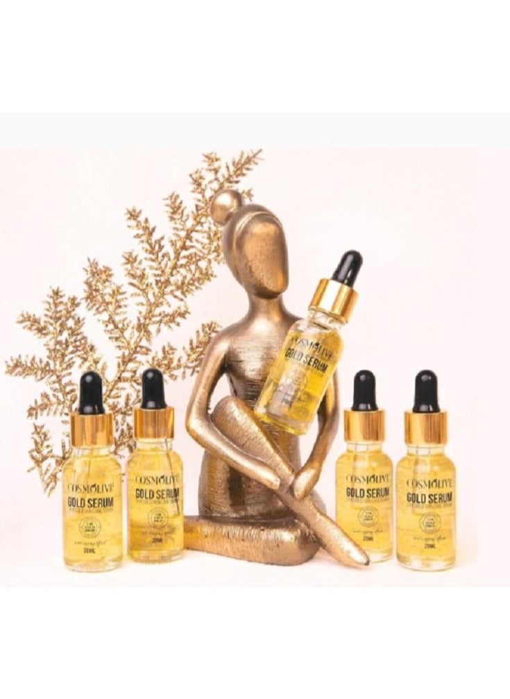 COSMOLIVE Gold Serum 24K Gold Drop 20 ml  - Image 5