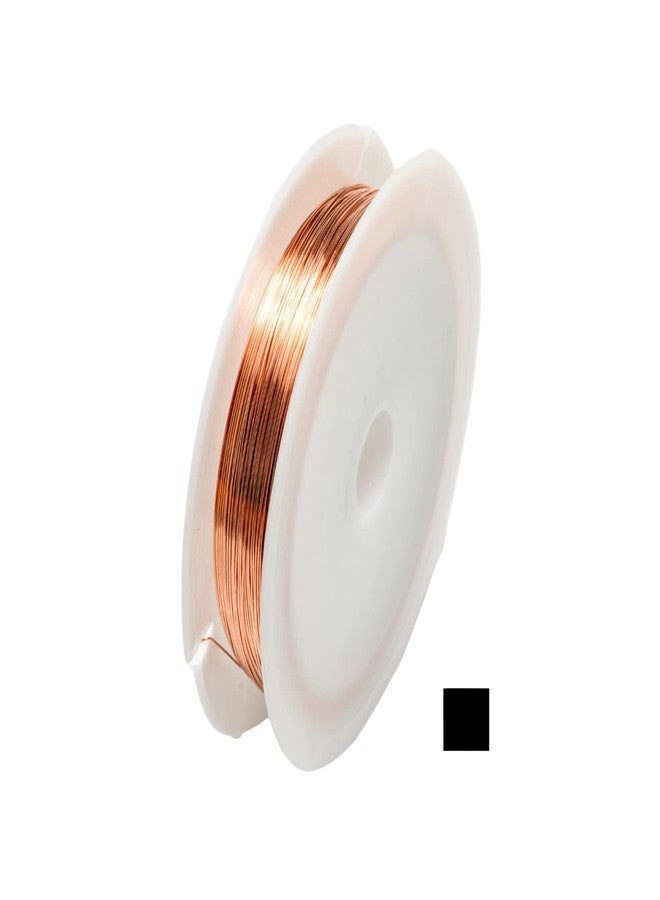 CRAFT WIRE 22 Gauge, 99.9% Pure Copper (Square) Dead Soft CDA #110 Made in USA - 25FT - Image 1