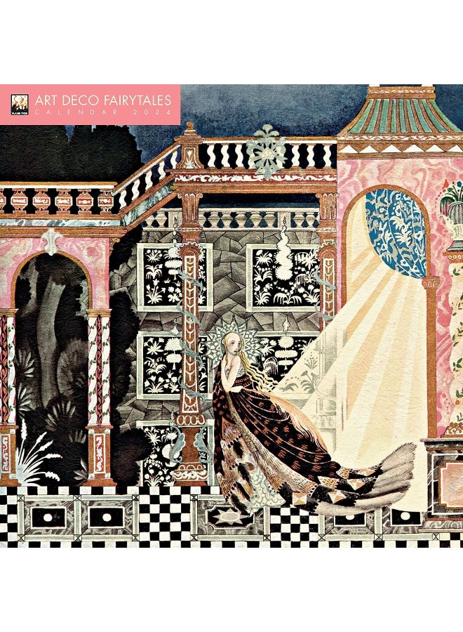 Art Deco Fairytales Wall Calendar 2024 (Art Calendar)  - Image 1