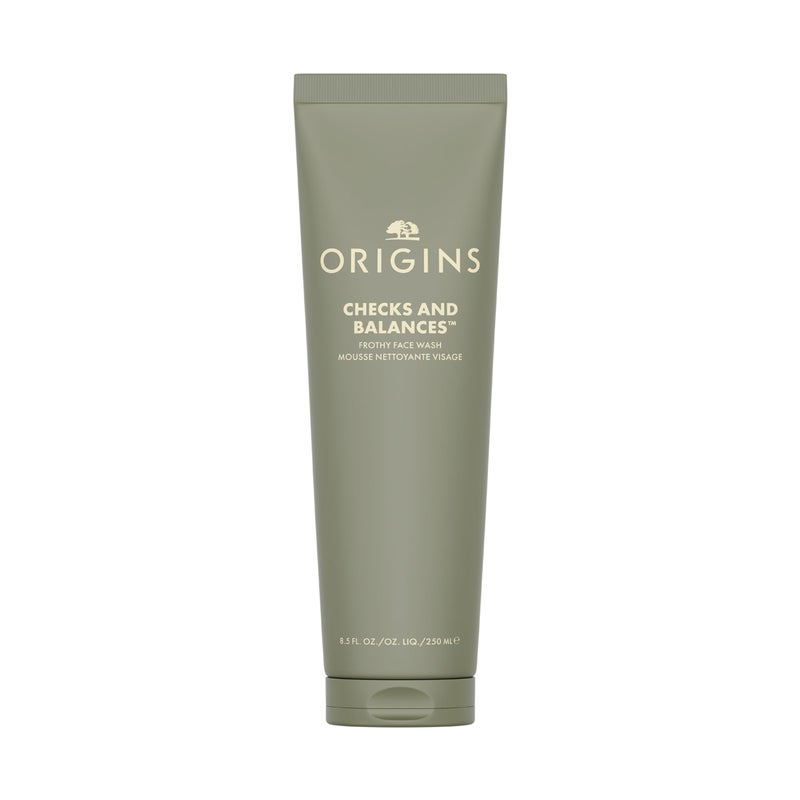 Origins Checks and Balances Frothy Face Wash | Gentle Face Cleanser for All Skin Types | With Mint, 8.5 Fl Oz - Image 1