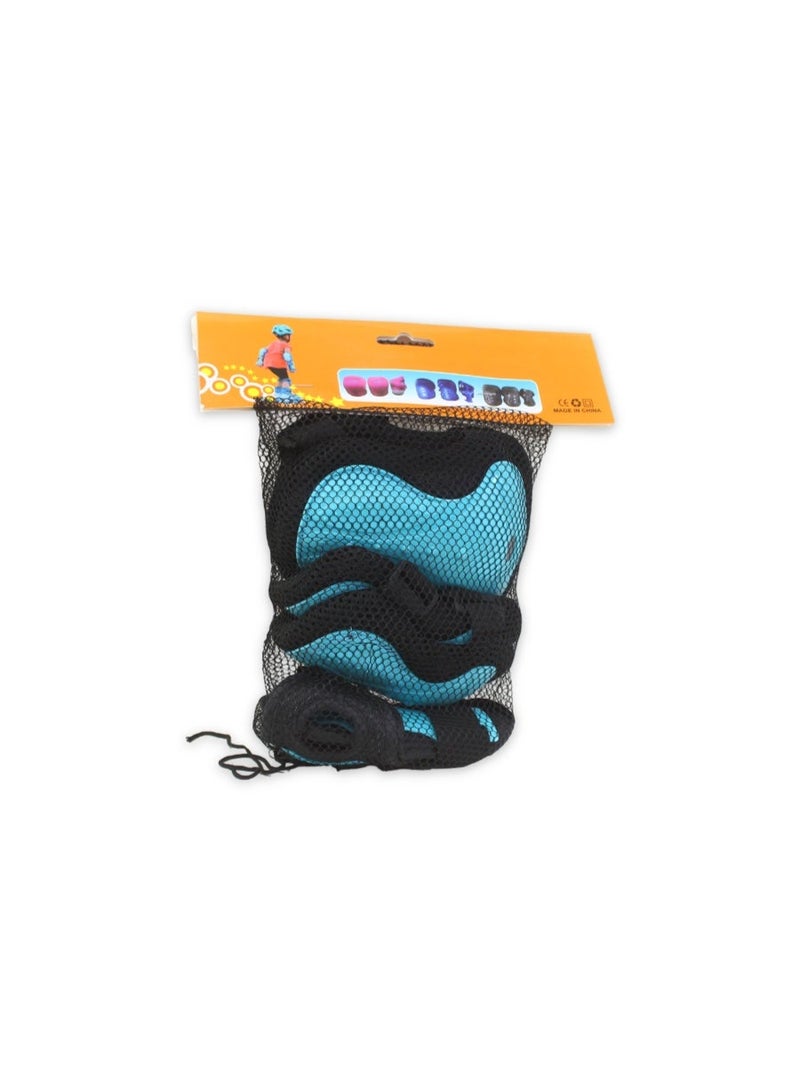 Kick'n'Roll Protective Gear Sets – Aqua 6 Pcs - Image 3
