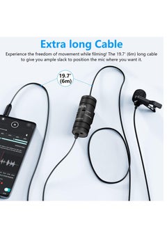 BOYA BOYA by-M1 Pro II Lavalier Microphone Noise Cancelling Omnidirectional Mic with Monitoring Port for YouTube Tiktok Interview Broadcast Content Creation  - Image 5