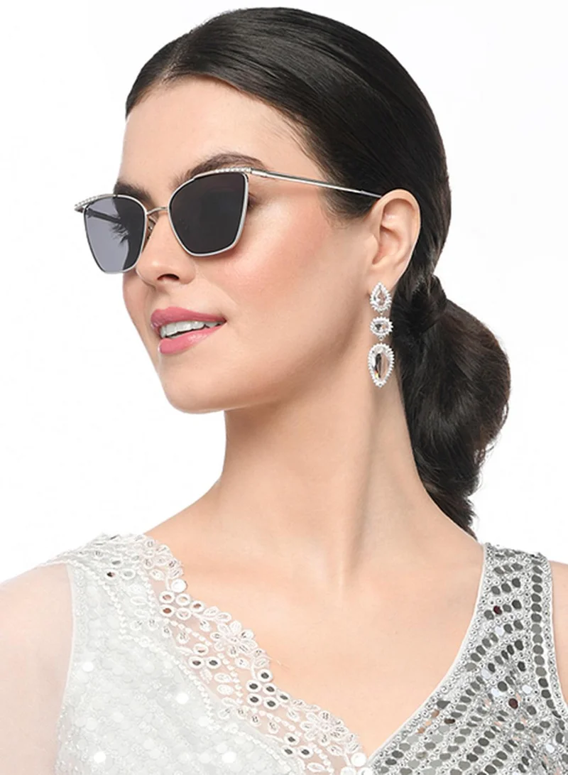 VINCENT CHASE Women's Women's Polarized Cat Eye Sunglasses - VC S16465 - Lens Size: 55 Mm