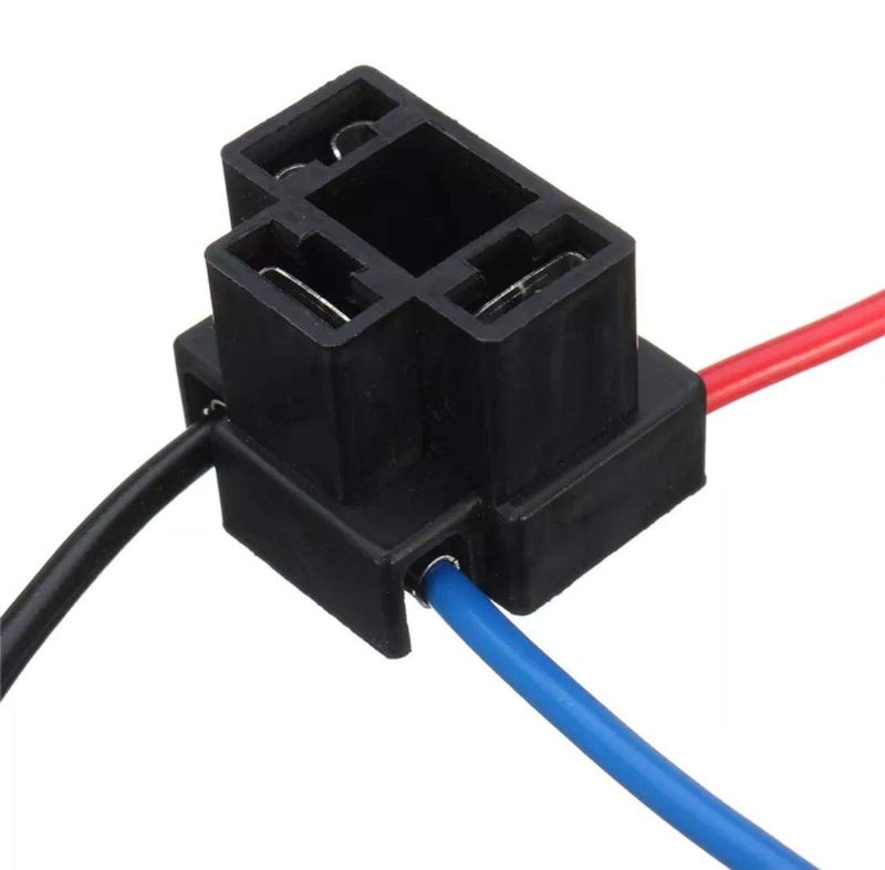Auto-Ex 2 pc 12V H4 Headlight HB472 472 3 Pin Replacement Car Bulb Socket Holder Repair Connector Plug Wire Wiring Cable - Image 5
