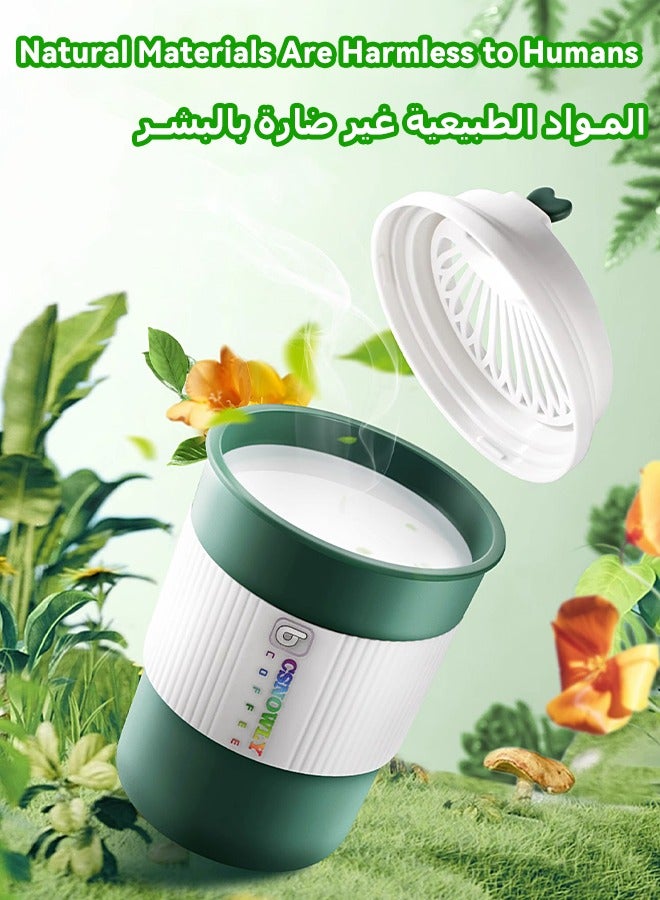 CSNOWLY Solid Air Freshner - Made with Plant Essential - Odor Eliminator - Gel Scent Freshener - Coffee Cup Shape - Solid Essential Oil - 220g - Image 5