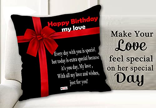 ME  YOU ME & YOU Cushion, Ceramic Mug, Sash, Greeting Card, Keychain, Rose (12x12 Inch, Multicolour) - Image 2