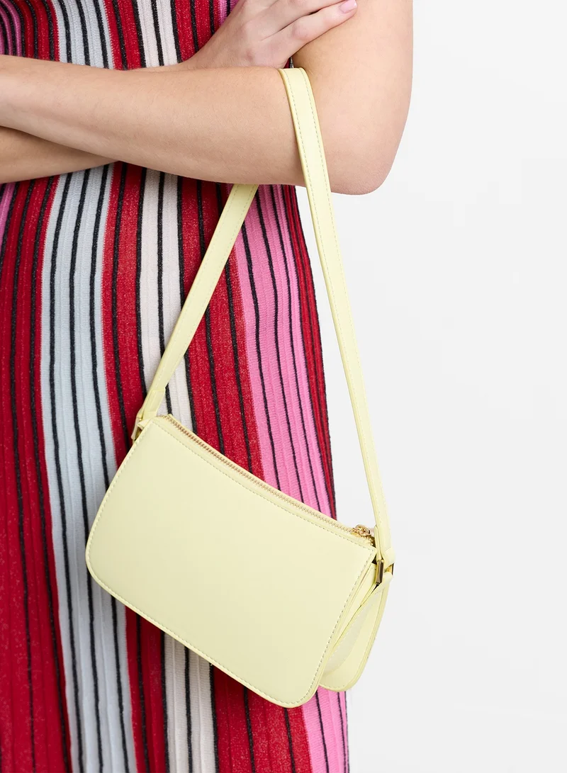 فرنش كونكشن Women Yellow Chelsea Mini Bag