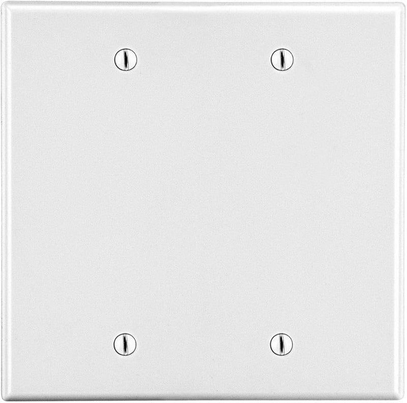 Bryant Electric P23W Standard Size White Thermoplastic Wallplate - Image 2