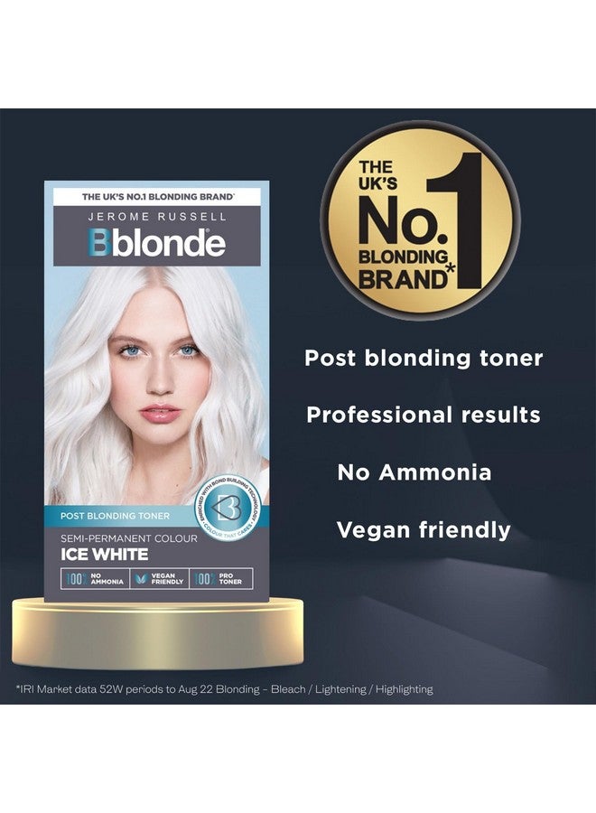 Jerome Russell Bblonde/Jerome Russell Semi-Permanent Toner Ice White, 160 g - Image 2