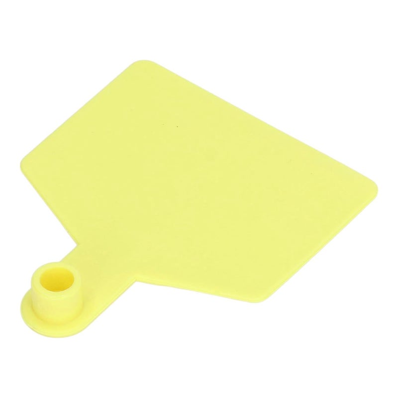 Cattle Ear Large, Animal Identification, Yellow Livestock Handling Supplies with 100 Set, Plastic Ear for Cattle, to Write and Customize for Farm - Image 3