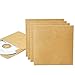 ccHuDE ccHuDE 25 Pcs Retro Brown Kraft Paper CD DVD Sleeves Envelopes Cardboard Storage Cases Holder  - Image 2