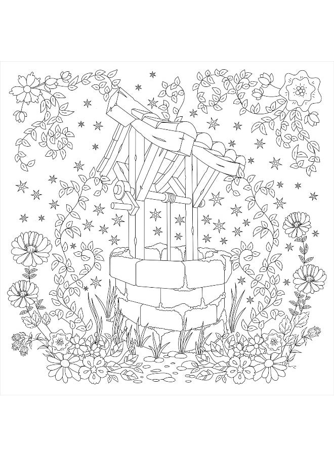 Cottagecore Adult Coloring Book (31 Stress-Relieving Designs)  - Image 5