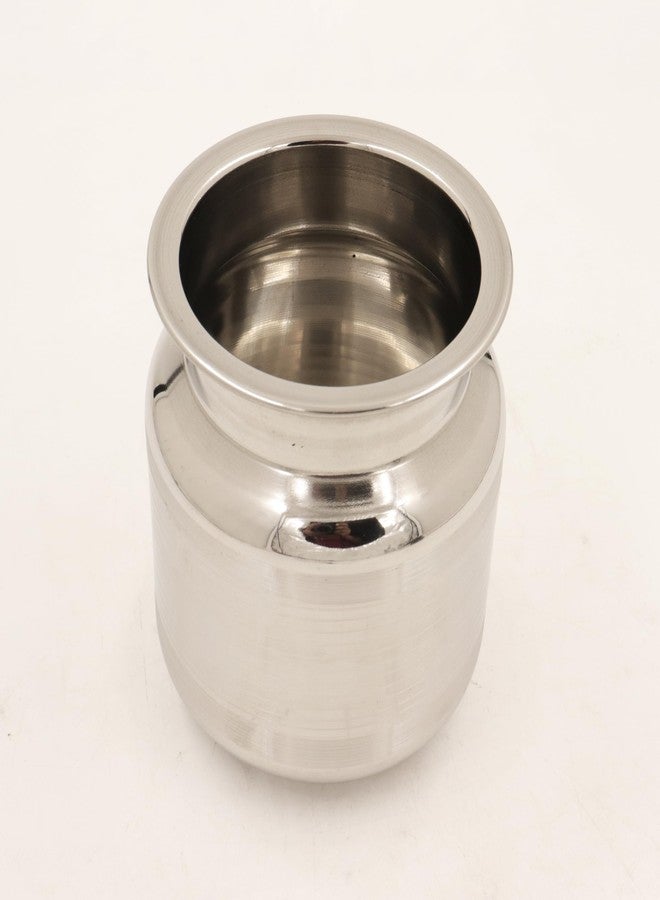 Spillbox Stainless Steel Lota|Kalash|Sombu|Theertha Sembu | Vessel |Jug | Karwachauth | Diwali | Mandir Wedding|Kamandal|Gangajal|Water Gangotri|Chambu[Weight:160g Capacity:650ml]-SS More Sombu - Image 2