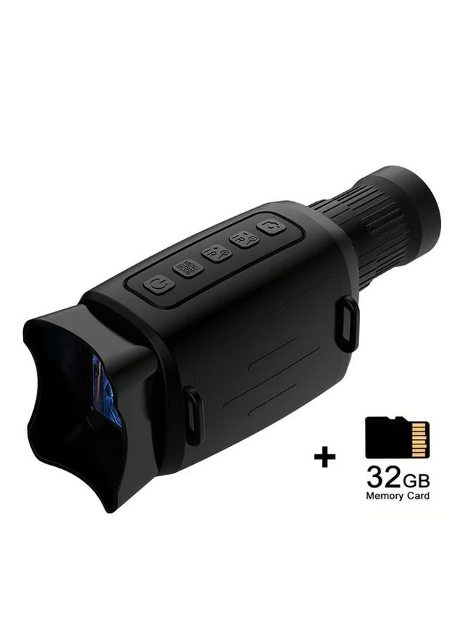 Monocular 32 16X Magnification 1080P IR Night Vision With 2 Inch Screen USB C Rechargeable - Image 1