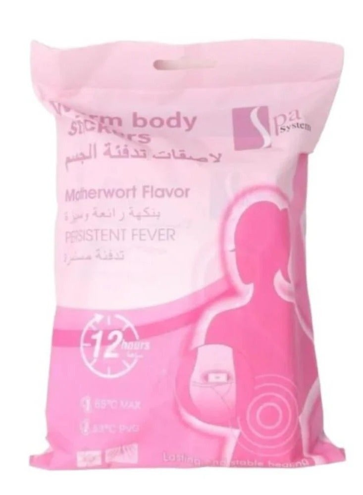 Spa System Warm Body Stickers Persistent Fever 10 Pieces - Image 1