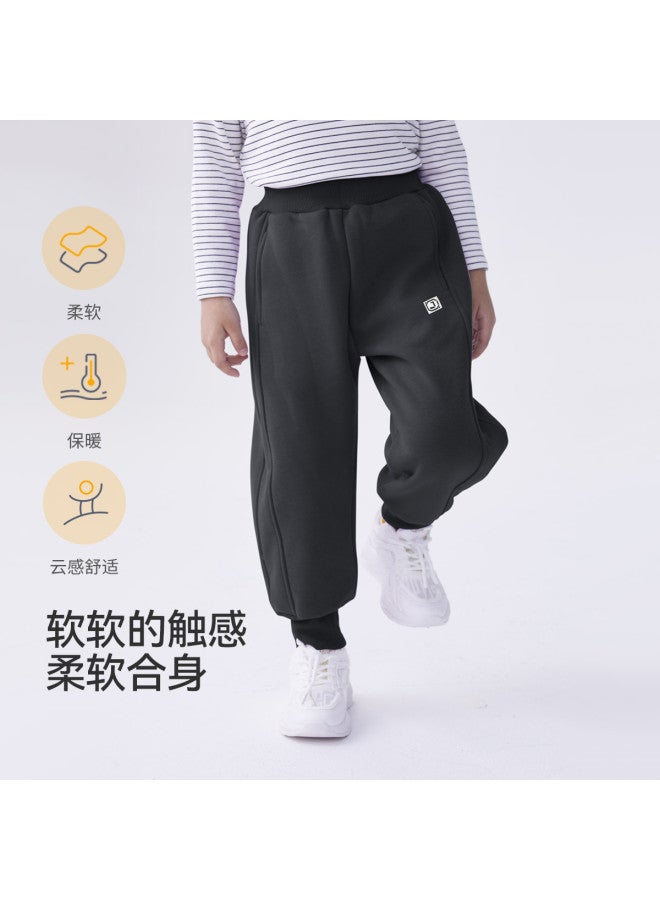 Long time companion Lightweight & Warm Tapered-leg Pants - Boys' Athletic Joggers With Windproof Loose Fit, Versatile Running Pants, High-waisted Sportswear - Image 4