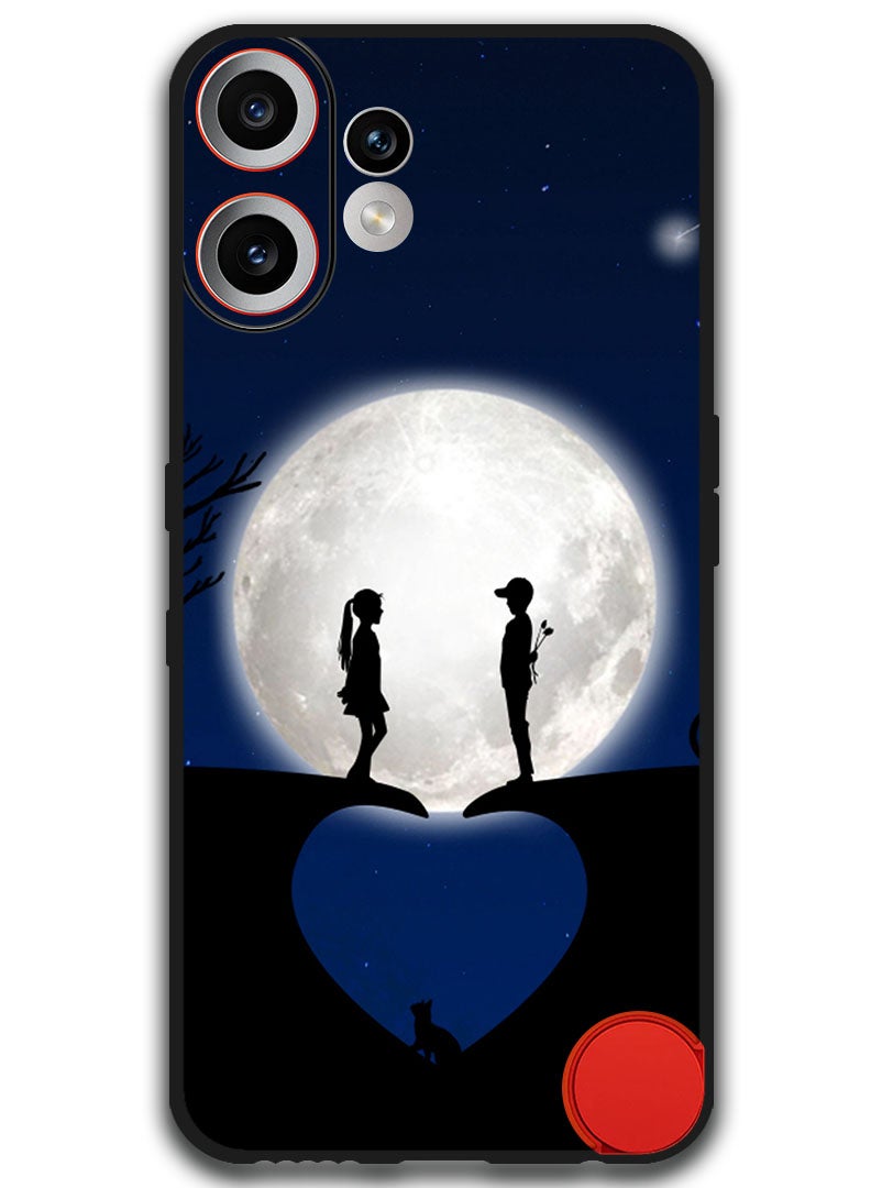 Theodor Case Compatible with Nothing CMF Phone 2 Pro 6.77 Inch Protection Shockproof Bumper Cover Couple heart - Image 1