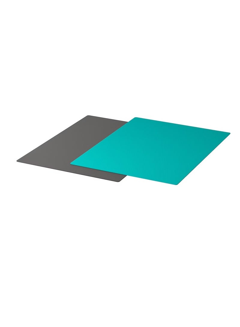 Bendable chopping board, dark grey/dark turquoise - Image 3