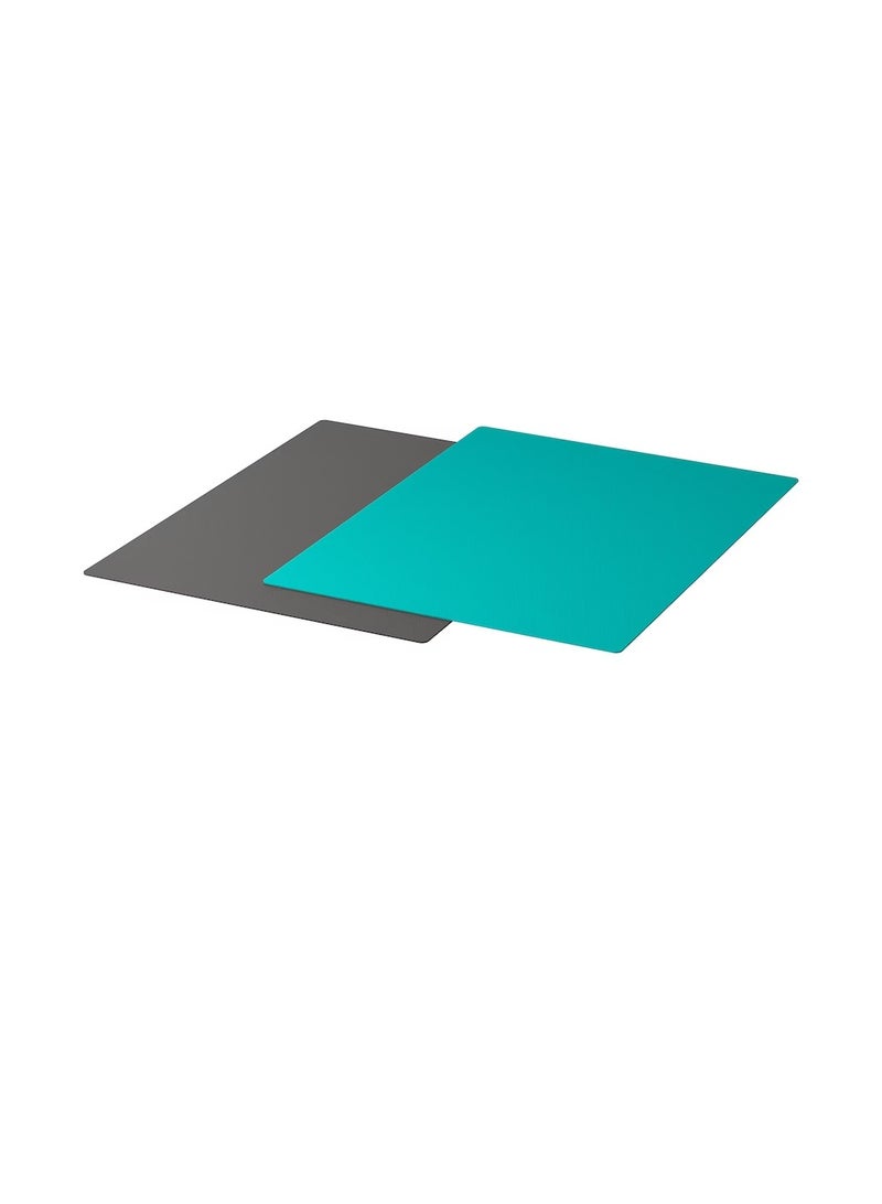 Bendable chopping board, dark grey/dark turquoise - Image 2