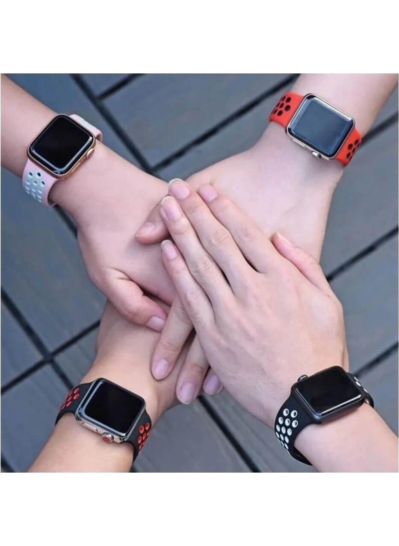 Koodmax - Apple Watch M-L 38 40 41 Compatible Nike Sport Band with Holes - Image 1