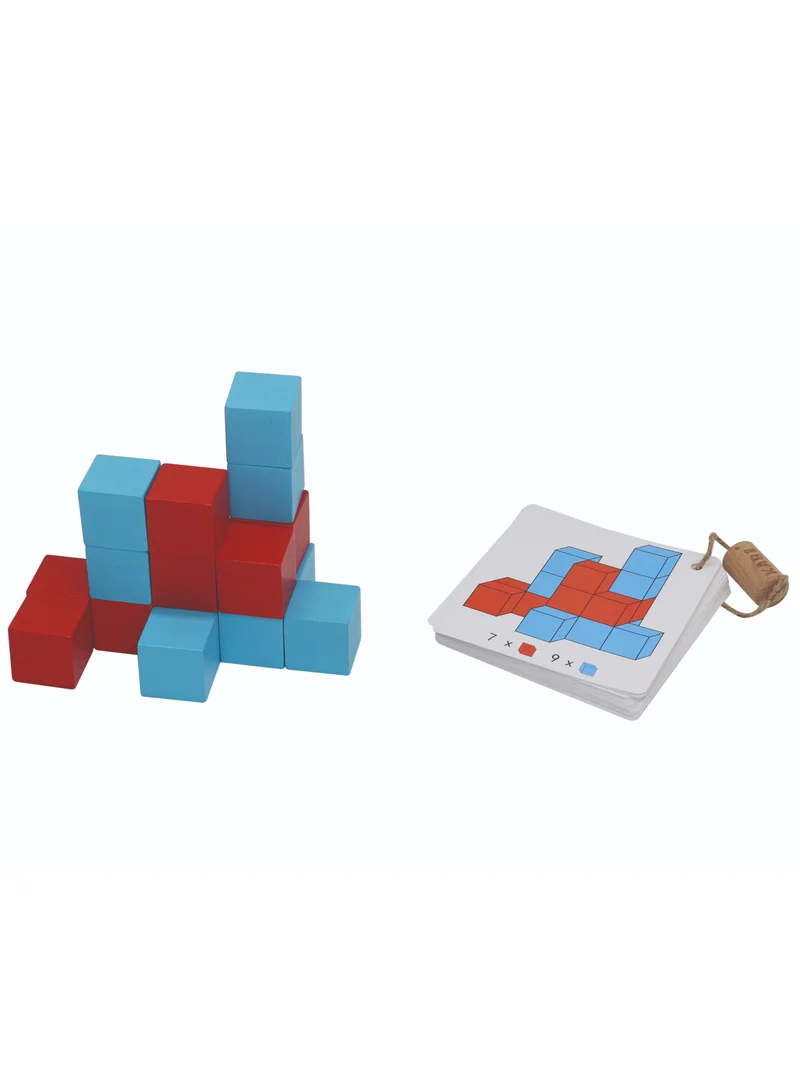 ألعاب أندرو 3D Wooden Square Blocks