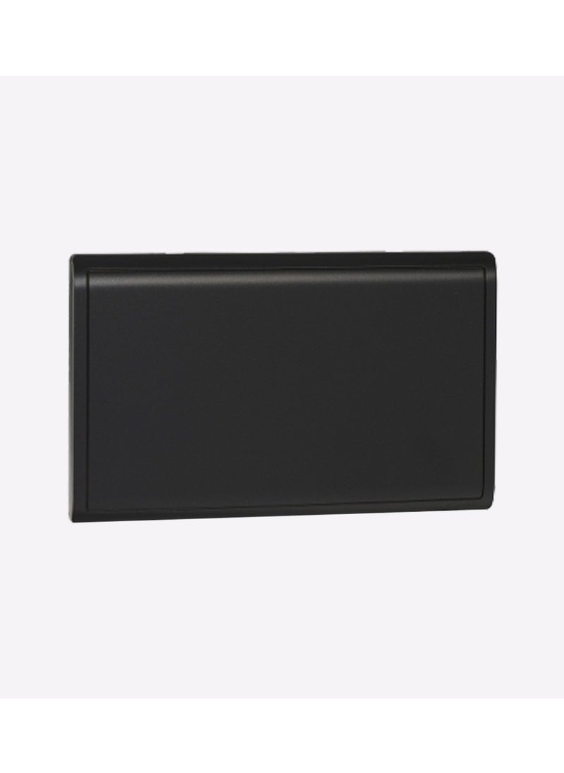 Schneider Electric Schneider Electric 2Gang Blank Plate,Matt Black - E8230TX_MB_G1 