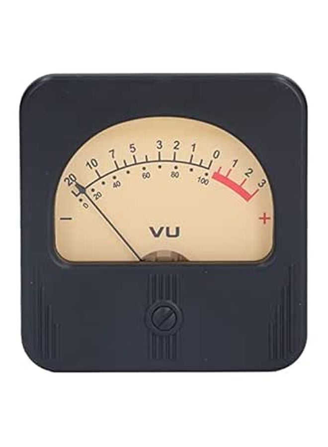 VU Meter DB Meter 100mA Sound Level Indicator With White Copper Pointer For Studio Home Car - Image 1