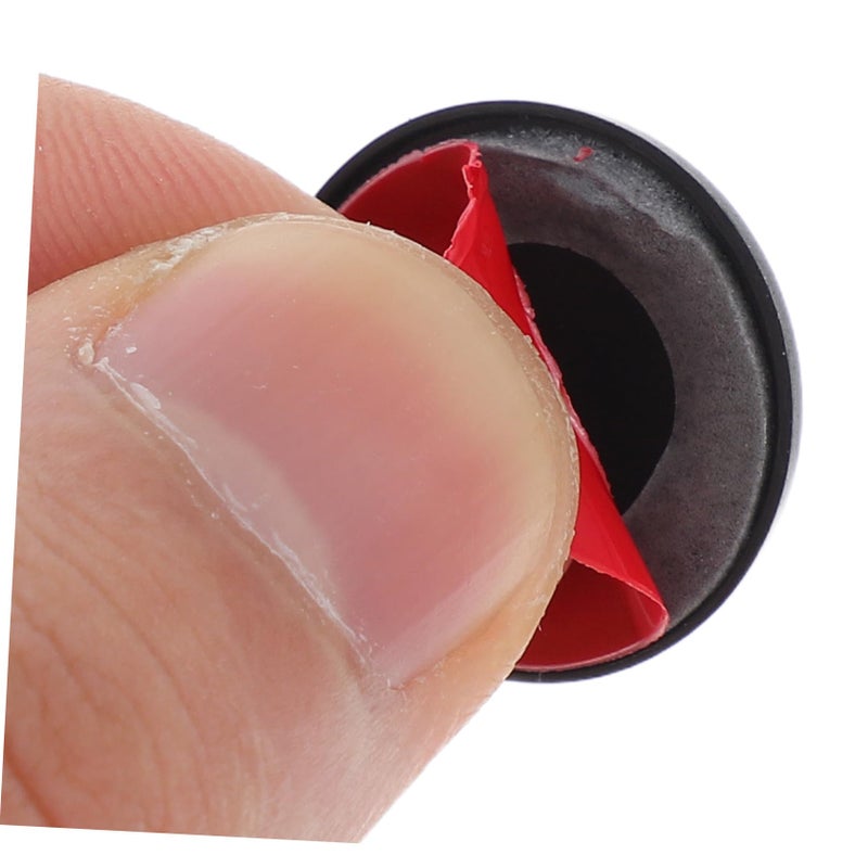 Black Plastic Screw Caps 12pcs Self Adhesive Car Door Bolt Cover Protector Automotive Modification Accessories - Image 4
