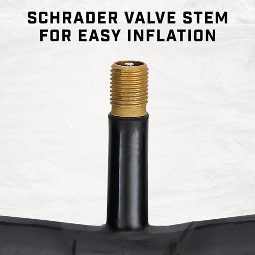 Mongoose Fat Tire Bike Tube, Inner Tubes with Schrader Valve, Fits 20" / 24" / 26" / 27.5" Bicycle Tires, Heavy-Duty Rubber, Easy Inflation, 1-Pack Replacement Tire Tube - Image 5