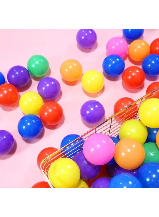 PlayMaty Ball Pit Balls 2.75Inches Pool Plastic Balls Phthalate & Bpa Free Crush Proof Stress Balls Swim Pit Fun Toy With Storage Bag For Baby Playhouse Pool Birthday Party Decoration Pack Of 50 - Image 3