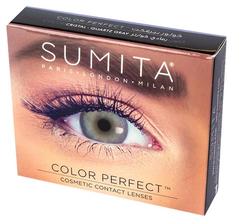 Sumita Contact Lenses - Quartz Gray, Comfortable and Natural Look
