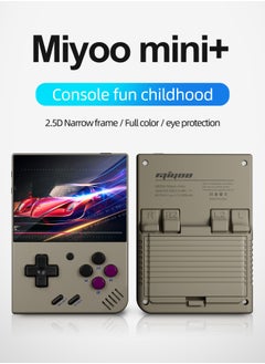 Miyoo Mini Plus+ Portable GBA Game PS1 Handheld Game Console(Gray 64G)