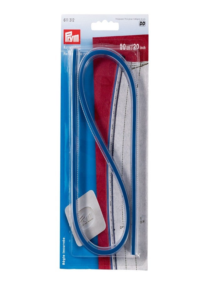Prym 20" Flexible Curved Ruler, Purple - Image 1