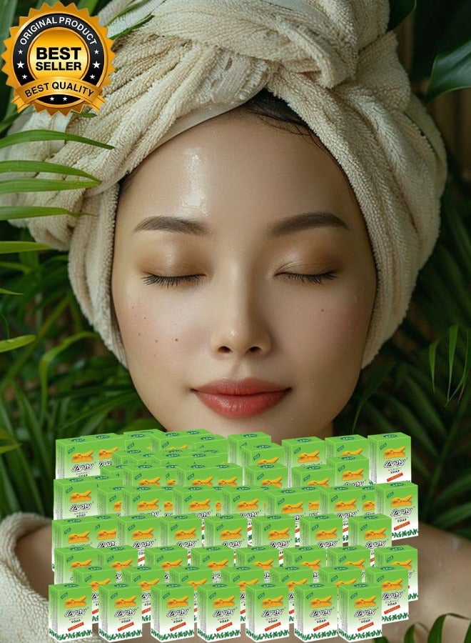 Pyary 82 Pieces Ayurvedic Turmeric Soap 75gram - Image 1