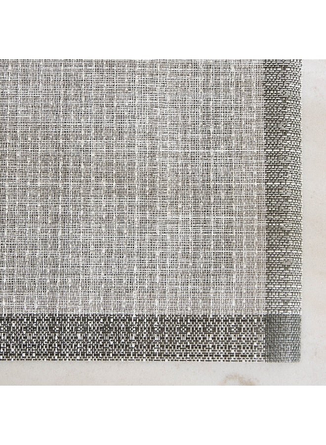 Home Box Essential Slub PVC Placemat Set for Dining - Image 3