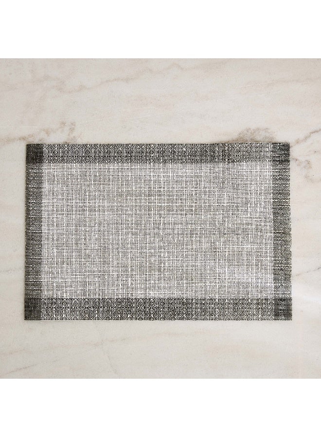 Home Box Essential Slub PVC Placemat Set for Dining - Image 2