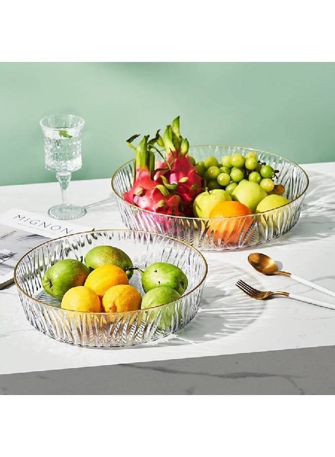 Round Multi-Purpose Acrylic Serving Tray 25*25 - Image 3
