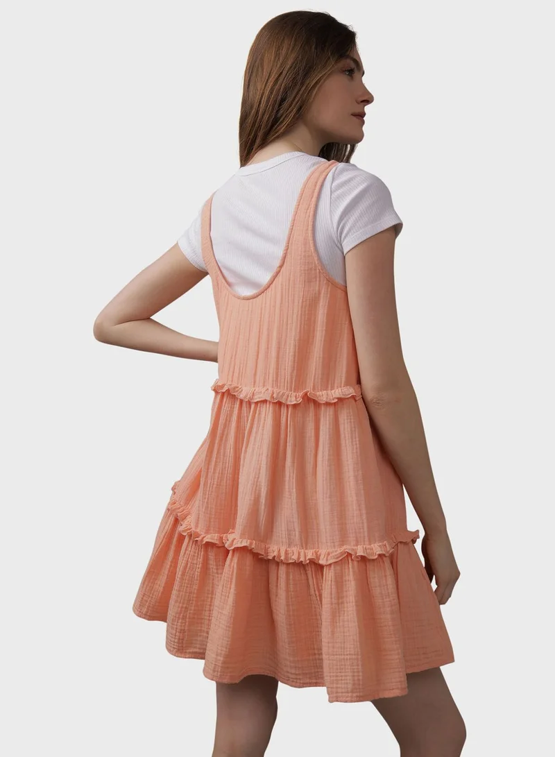 امريكان ايجل Tiered Ruffle Dress