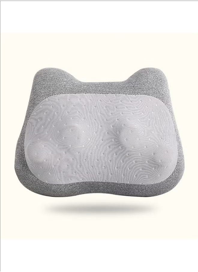 BLOOMING TIME Cervical Spine Massager, Back, Waist, Shoulder, Neck Protector, Kneading And Heating, Full-Body Multifunctional Car Massage Pillow Cushion, Car Massage Pillow Cushion-British Standard Plug-In Model  - Image 2
