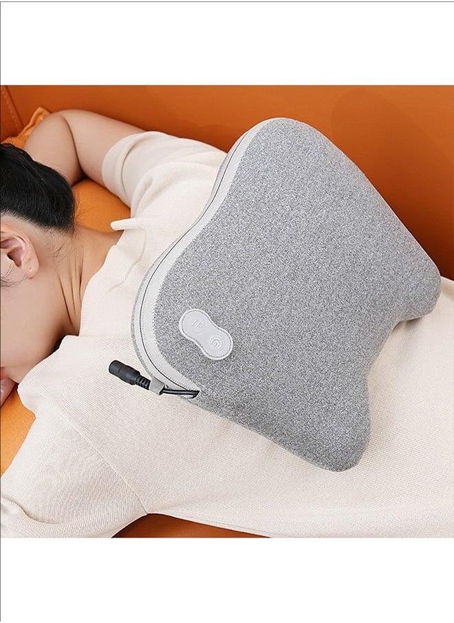 BLOOMING TIME Cervical Spine Massager, Back, Waist, Shoulder, Neck Protector, Kneading And Heating, Full-Body Multifunctional Car Massage Pillow Cushion, Car Massage Pillow Cushion-British Standard Plug-In Model  - Image 4