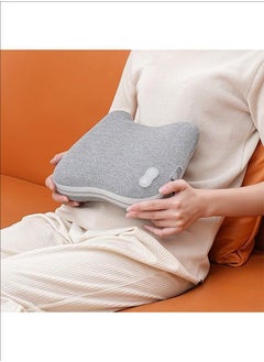 BLOOMING TIME Cervical Spine Massager, Back, Waist, Shoulder, Neck Protector, Kneading And Heating, Full-Body Multifunctional Car Massage Pillow Cushion, Car Massage Pillow Cushion-British Standard Plug-In Model  - Image 1