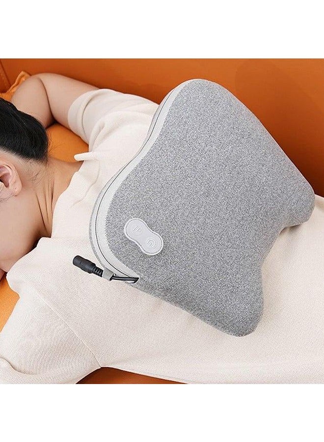 بلومنغ تايم مدلك العمود الفقري العنقي ، الظهر ، الخصر ، الكتف ، واقي الرقبة ، العجن والتدفئة ، وسادة تدليك السيارة متعددة الوظائف لكامل الجسم ، وسادة تدليك السيارة-نموذج المكونات القياسية البريطانية - Image 5