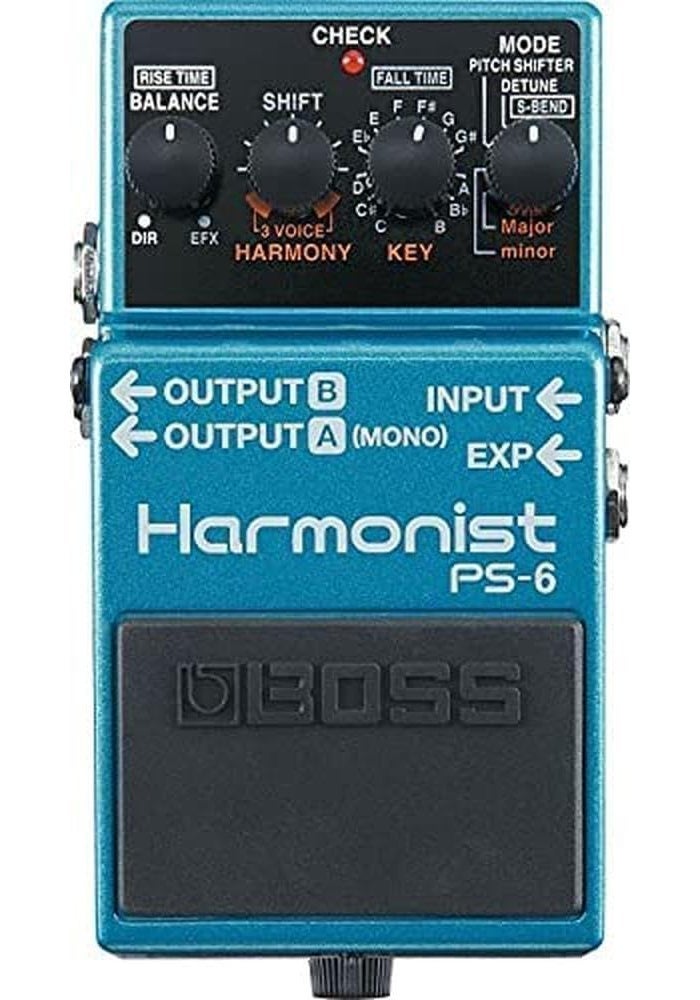 BOSS PS-6 Harmonist Pedal with 3-Voice Harmony and Pitch Shifter Effects - Image 4
