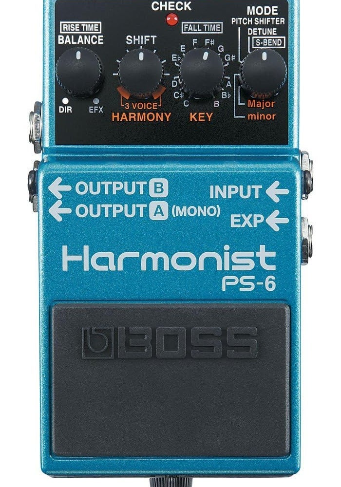 BOSS PS-6 Harmonist Pedal with 3-Voice Harmony and Pitch Shifter Effects - Image 1