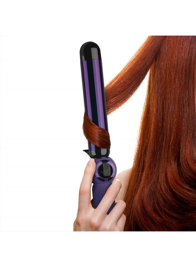 BED HEAD Rough Volume Digital Hair Curling Wand | Fast Heat Up and Massive Shine, (1-1/4 in) - Image 3