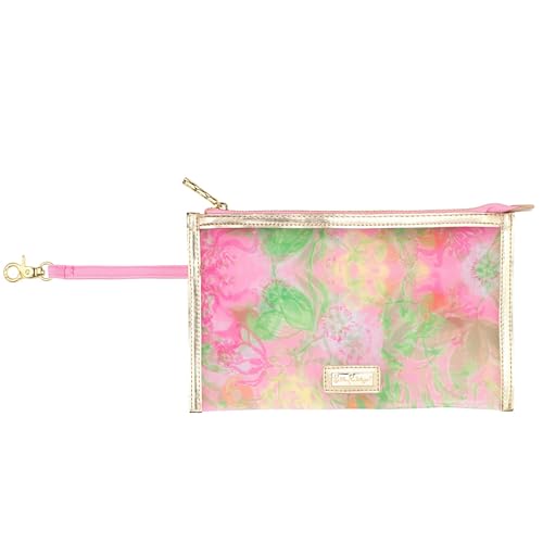 Lilly Pulitzer Pink Picnic Beach Cooler Insulated Soft Cooler Bag with Adjustable Shoulder Strap and Zippered Top Large for Groceries or Travel Via Amore Spritzer - Image 3