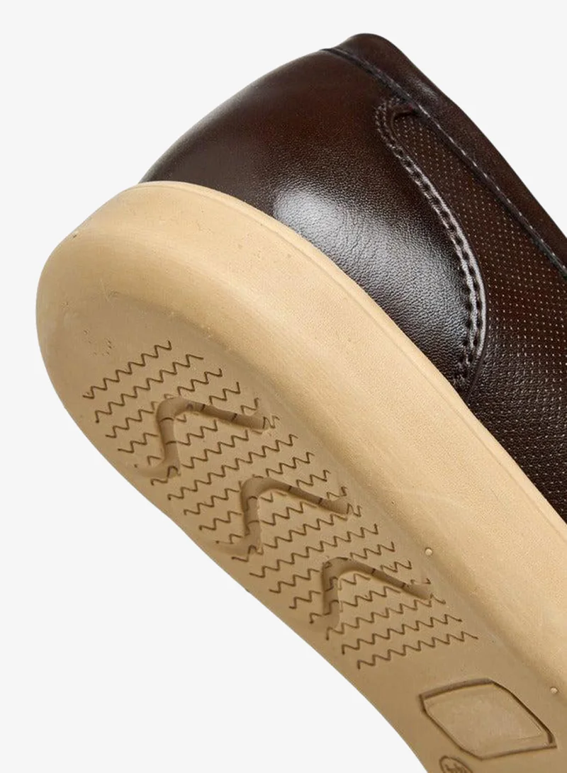 LBL By Shoexpress  Textured Slip-On Loafers for Men | Best Price UAE